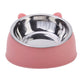 Inclined Stainless Steel Pet Bowl for Cats & Dogs